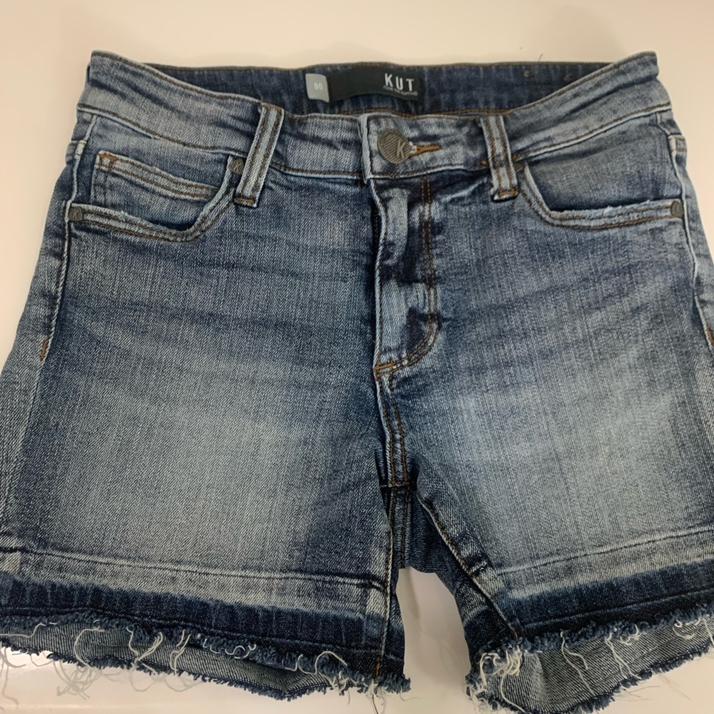 KUT dip hem short